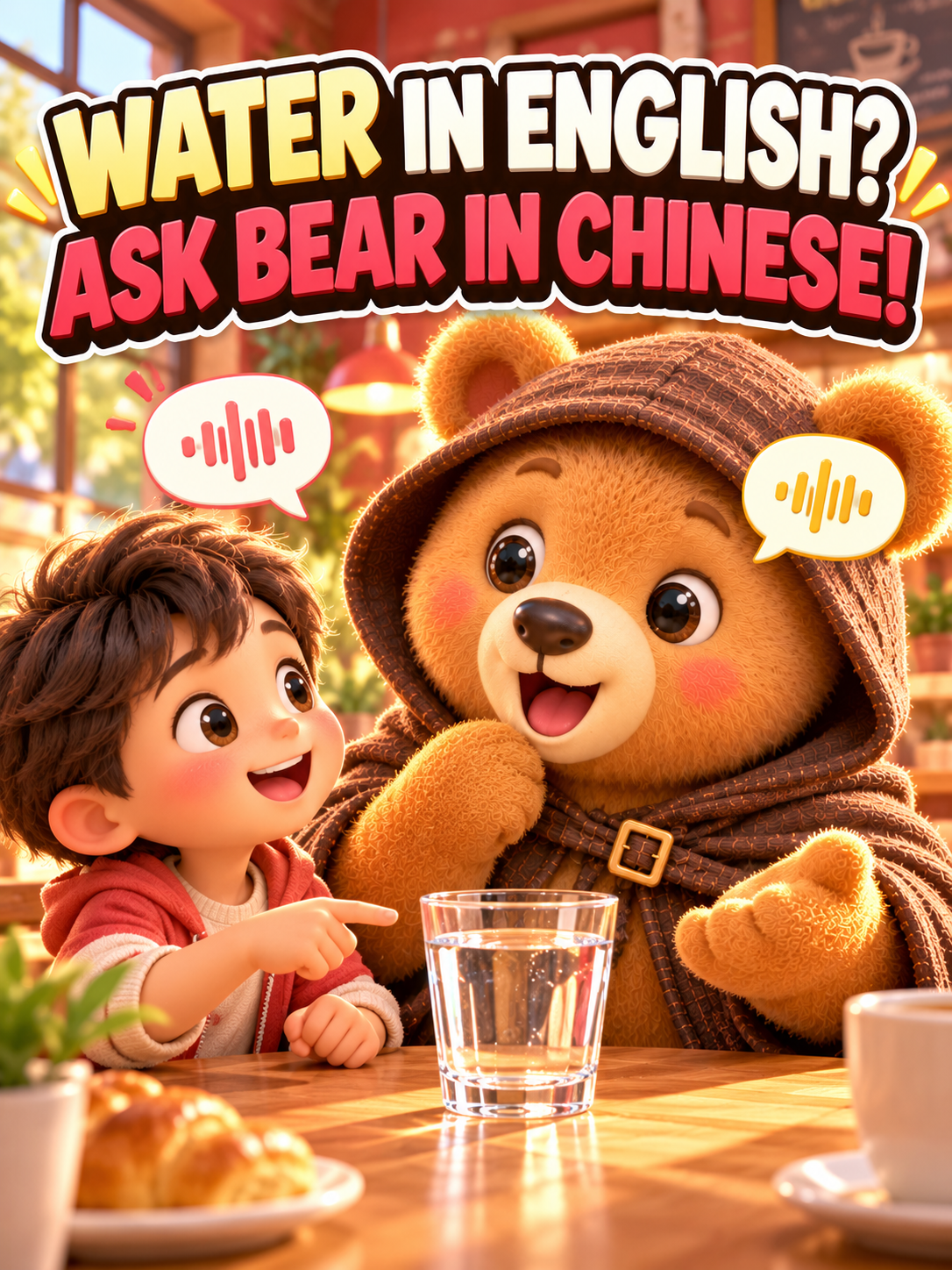 Lingo Bear Talk World product illustration